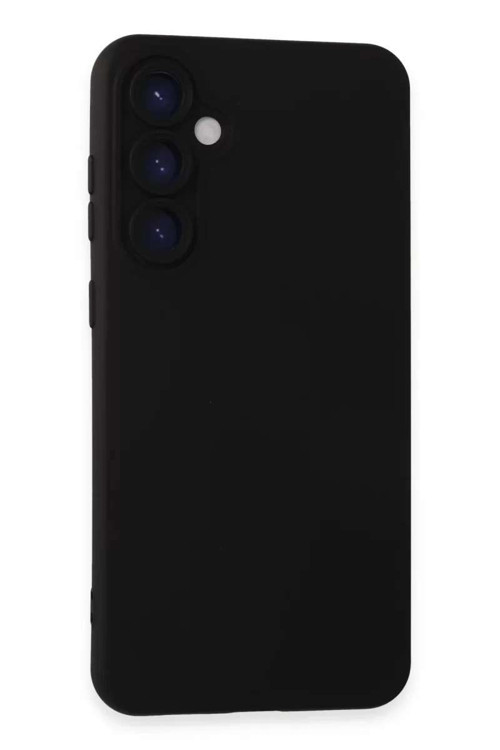 Galaxy S24 Plus Kılıf Nano içi Kadife Silikon - Siyah