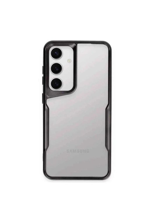 Galaxy A14 4G Kılıf Boyi Silikon Kapak - Siyah