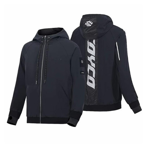 ST04 Motosiklet Montu Yazlık Dayanıklı PU Kumaş Motorcu Mont Siyah
