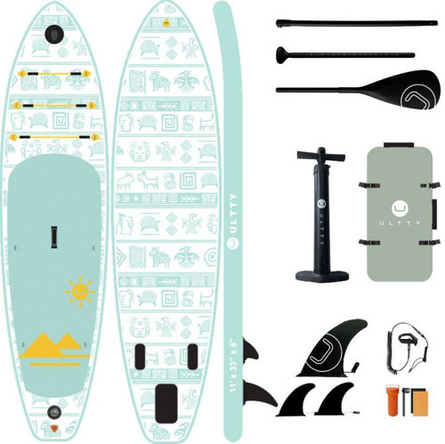 ULTTY Sup Paddle Board Seti (Şişme Paddle Board + Kürek + Pompa) Sup Board/Stand Up Paddle 335-84-15
