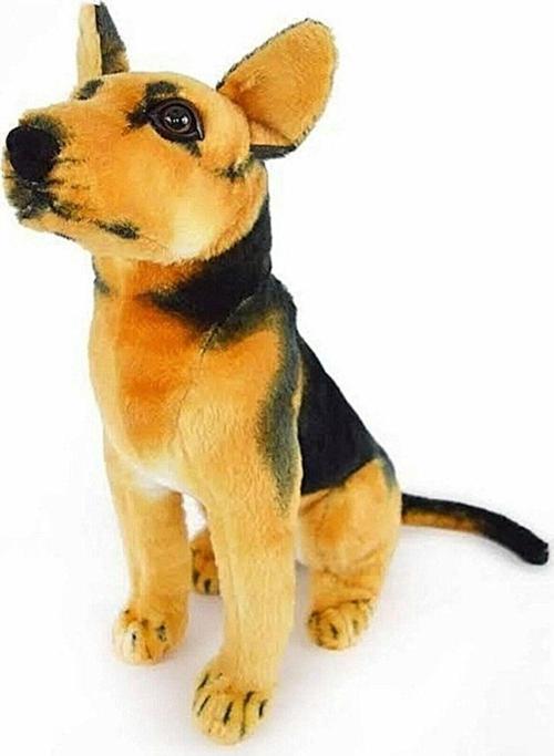 Sevimli Alman Kurt Köpek Peluş Oyuncak Uyku Ve Oyun Arkadaşı