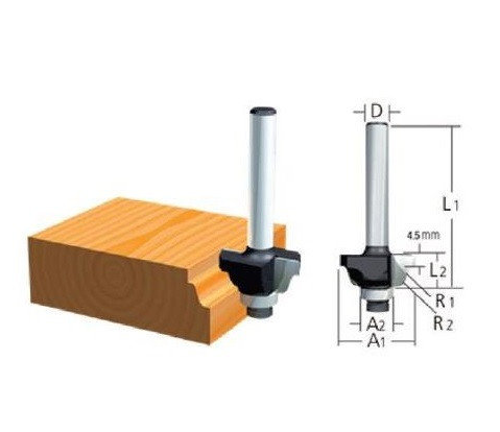 FREZE BIÇAĞI 6x26 mm MAAD09581