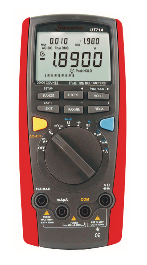 Uni-t DİJİTAL TRUE RMS MULTİMETRE SHEUT71A