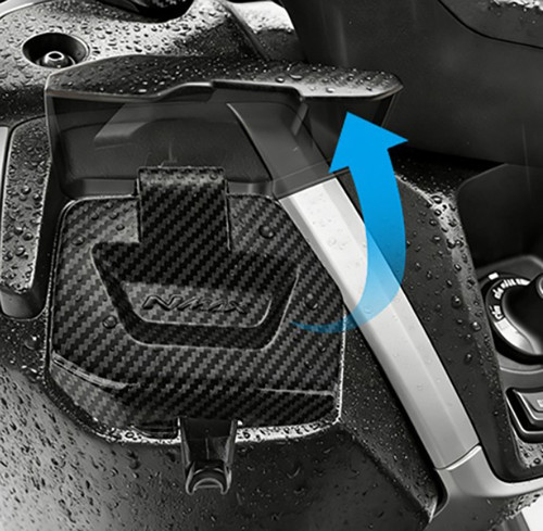 Nmax Techmax 125/155 2025-2026 Sol Cep Torpido Kapak Askı Aparatlı Karbon Modifiye
