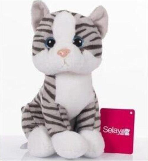 Sevimli Sesli Miyavlayan Peluş Kedi 28 Cm / Doğum Günü Hediyesi / Uyku Ve Oyun Arkadaşı