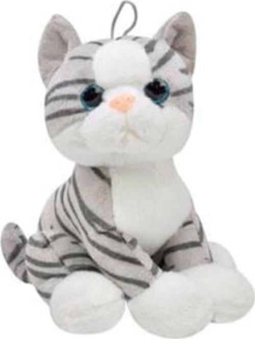 Sevimli Tekir Peluş Kedi 28 Cm / Doğum Günü Hediyesi