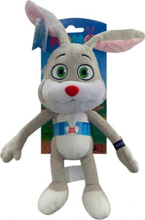 Sevimli Trt Akıllı Tavşan Momo Çizgi Film Peluş Tavşan Oyuncak 30 Cm