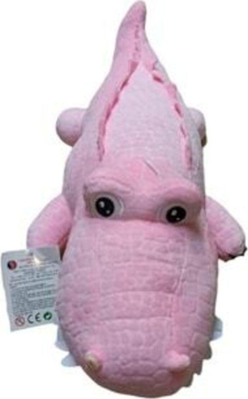 Şirin Peluş Pembe Timsah 50 Cm--skradapelus60