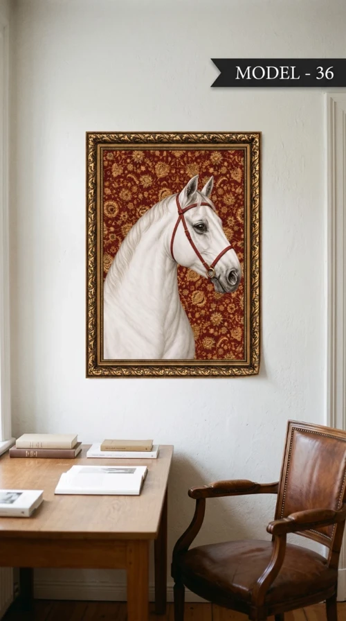 Statik Tutunma Özellikli Tablo - Poster Hayvan (Model-36)