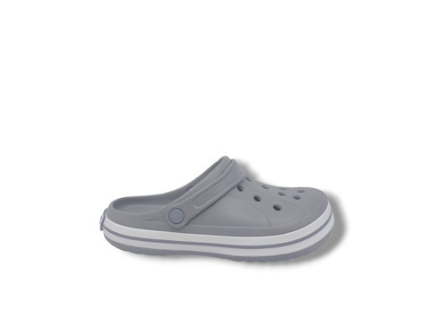 Cflex 22233 Unisex Gri Beyaz Gri Sabo Terlik Sandalet