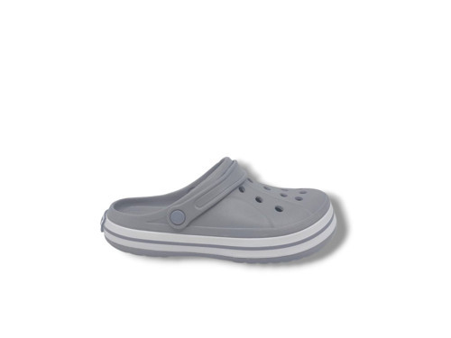 Cflex 22233 Unisex Gri Beyaz Gri Sabo Terlik Sandalet
