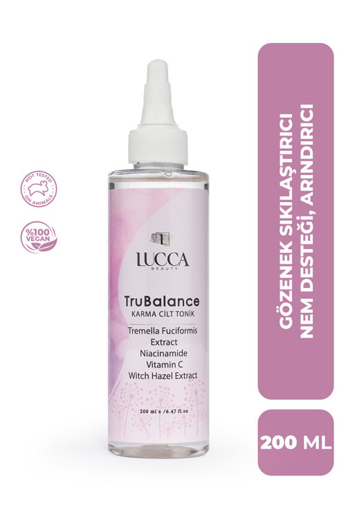 Trubalance Karma Cilt Tonik 200 Ml - Witch Hazel Ekstresi, Aloevera, Yeşilçay Ekstresi Ve Antioksida