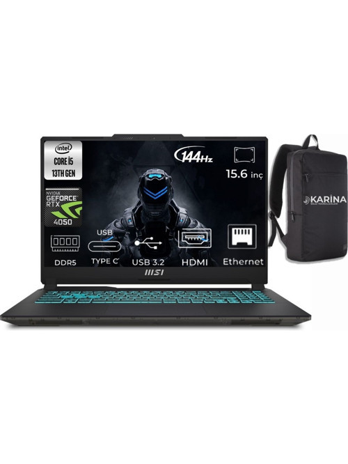 CYBORG 15 Intel Core i5 13420H A13VE-1252XTR-052 48GB 4TB RTX4050 W11Pro 15.6" FHD Taşınabilir Bilgisayar &A13VE1252XTR0K52