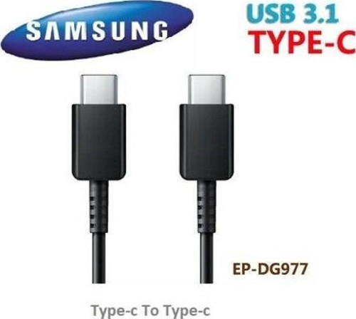 Samsung Uyumlu Note 10 / S10 Type-c To Type-c Şarj ve Data kablosu EP-DG977