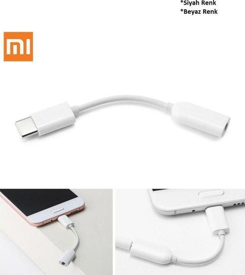 Xiaomi Mi Type C To 3.5mm Kulaklık Çevirici Dönüştürücü