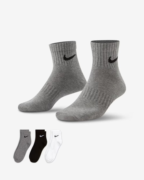 SX7677-964 Everyday Lightweight Crew Antrenman Çorapları (3 Çift)