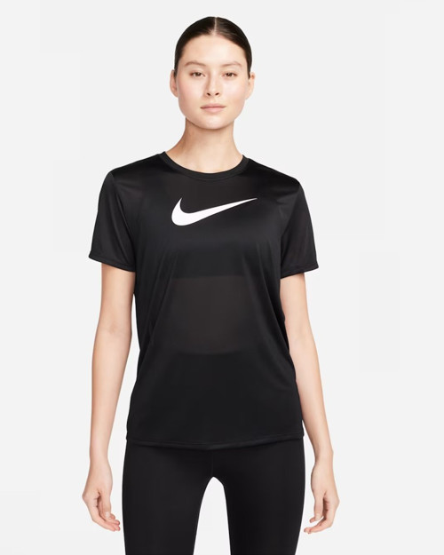 FQ4975-011 Dri-FIT Baskılı Kadın Tişört - Siyah