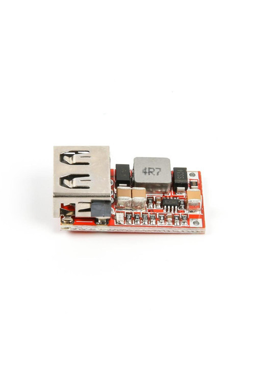 6-24V dan 5V 3A a %97.5 Verimlilikli USB DC-DC Gerilim Azaltıcı Modülü