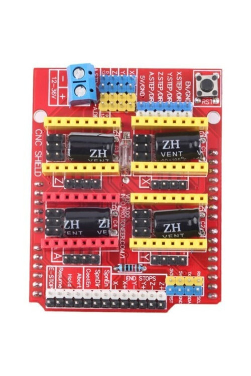 Arduino Uno Cnc Shield A4988 Uyumlu