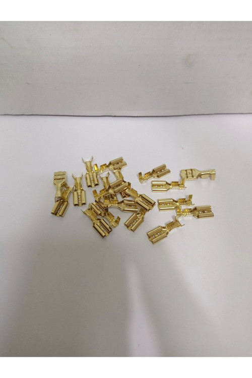 Hoparlör Terminali - Orta Boy Hoparlör Pabucu - 4.8mm Dişi Terminal - 30 Adet