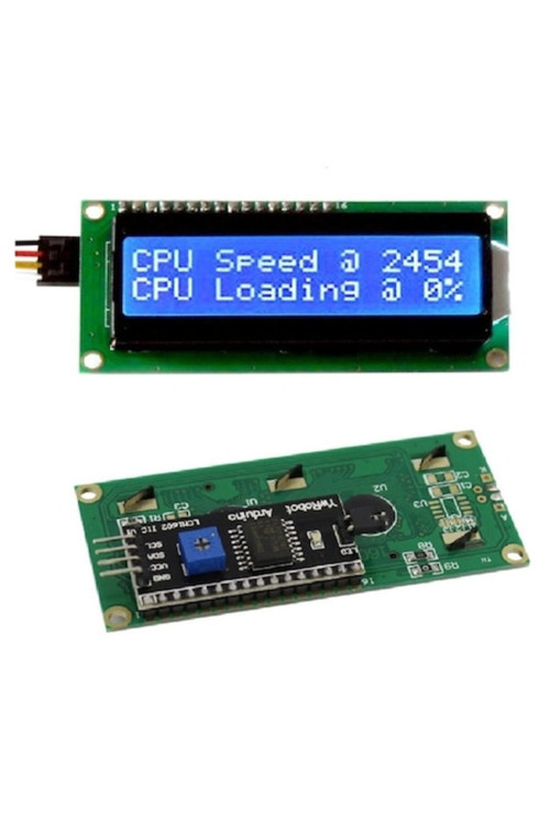 16x2 Lcd Ekran I2c (IIC MODÜLÜ ILE) 2x16
