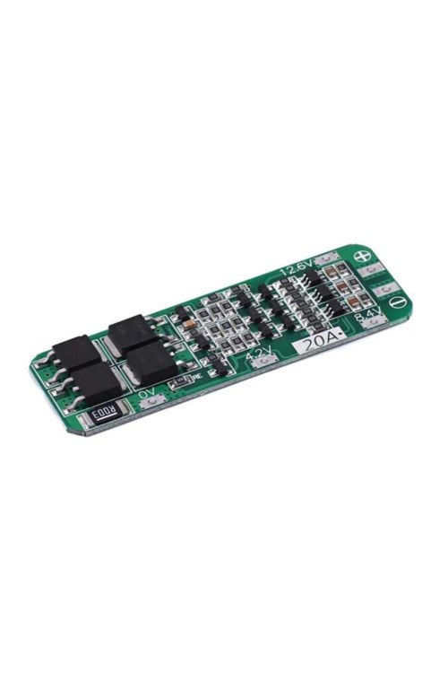 3s Bms 20a Li-ion Lityum Pil 18650 Batarya Şarj Kontrol Devresi Modülü