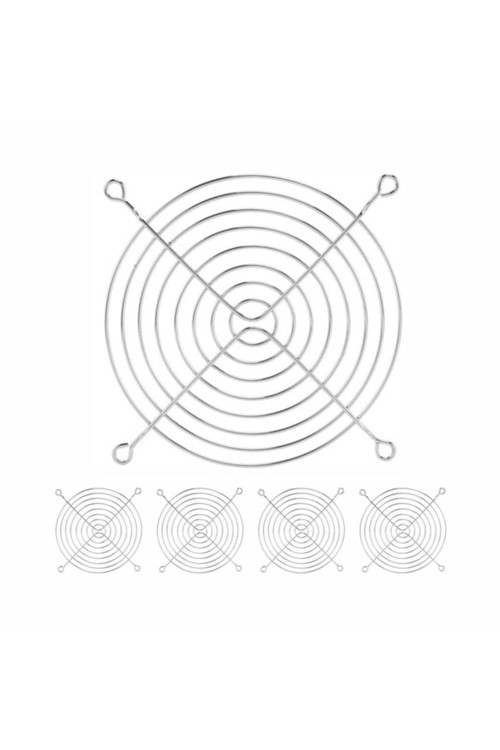 Metal Fan Teli 80X80mm- 5 Adet