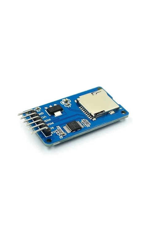 Arduino Mikro Sd Kart Okuyucu Modülü Micro Sd Card Module