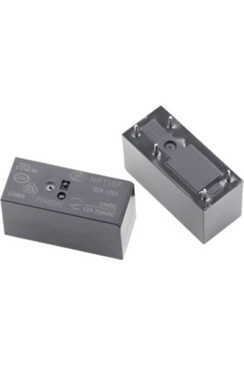 HF-115F(HF115)/024-1ZS1 24V Tek Kontak Röle 24V 12A
