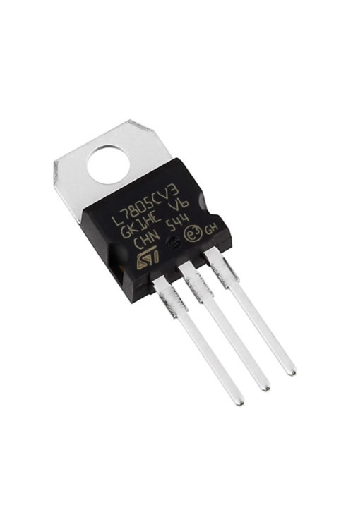 L7805cv 3 Pin Dc 5v Lineer Voltaj Düşürücü Regülatör Enregre