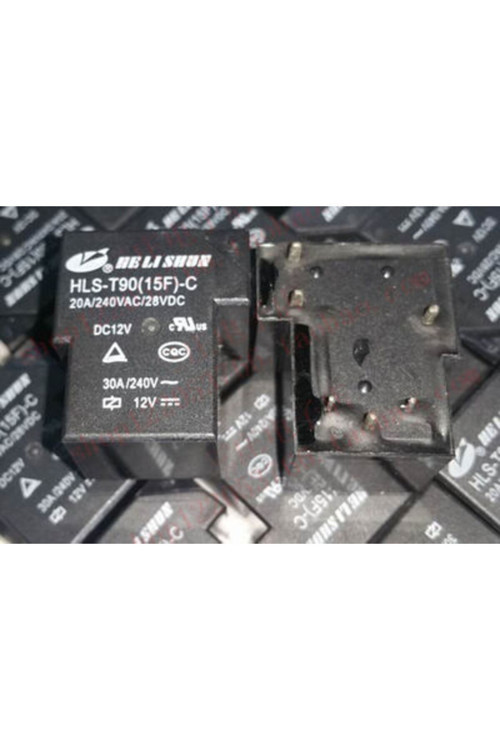 HLS-T90(15F)-DC12V-C 30 Amper T Röle 6 Pin