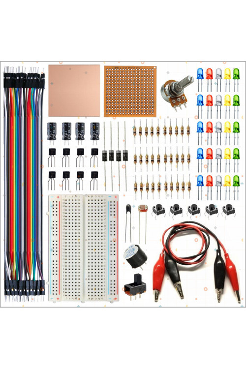 BREADBOARD TEMEL ELEKTRONİK EĞİTİM SETİ