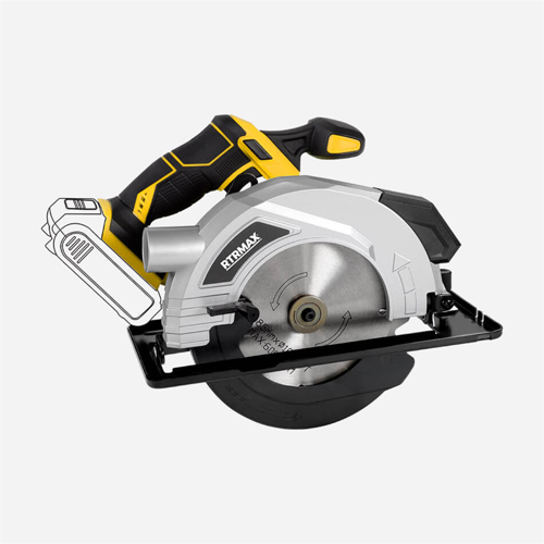 KÖMÜRSÜZ AKÜLÜ DAİRE TESTERE 18V 185MM 2x4.0 AH PLUS ÇİFT AKÜ HIZLI ŞARJ X-LION
