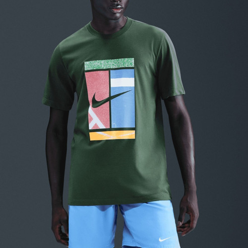 Court HV1788-323 Dri-FIT Erkek Tişörtü - Yeşil