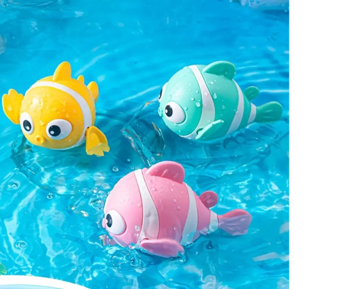 Kurmalı Balık Bebek Banyo Oyuncağı