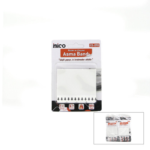 Resim ve Çerçeve Asma Bandı - 10'lu Paket - 7 kg Taşıma Kapasitesi