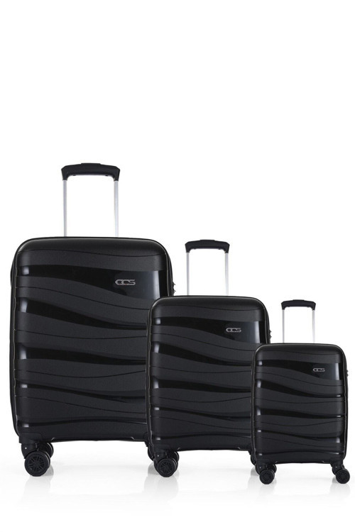 5221 Polipropilen 3'Lü Valiz Seti