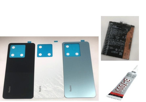 REDMİ NOTE 13 PRO Uyumlu ARKA BATARYA KAPAĞI,BATARYA VE