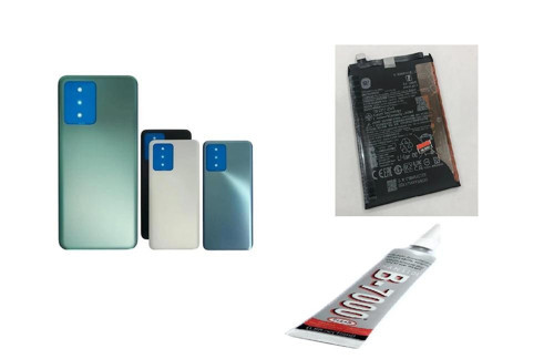 REDMİ NOTE 12 5G Uyumlu ARKA BATARYA KAPAĞI,BATARYA VE B