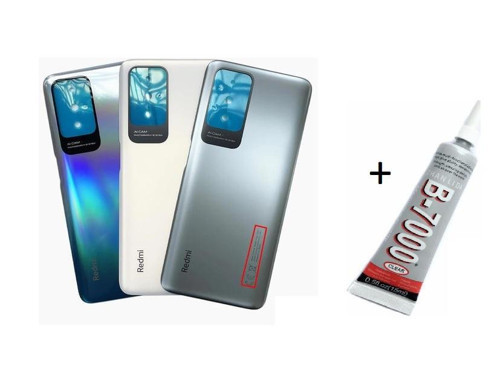 REDMİ 10 Uyumlu Arka Batarya Pil Kapağı MERCAN BEYAZI (B7