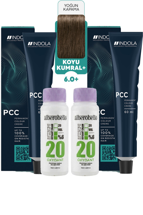 Saç Boyası ve Oksidan 60 Ml. (2'şer Adet)