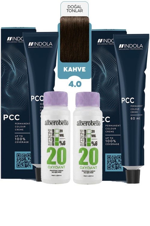 Saç Boyası ve Oksidan 60 Ml. (2'şer Adet)