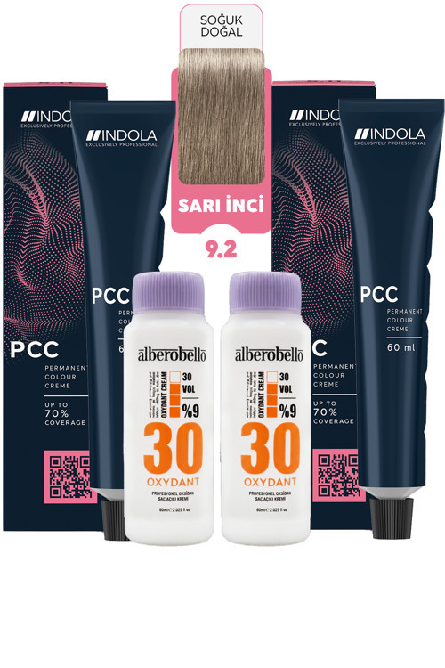 Saç Boyası ve Oksidan 60 Ml. (2'şer Adet)