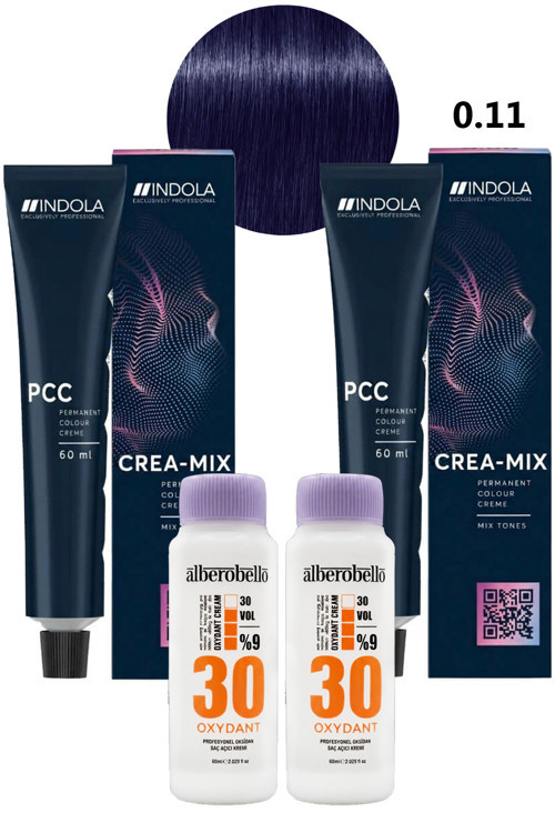 Saç Boyası ve Oksidan 60 Ml. (2'şer Adet)