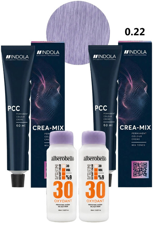 Saç Boyası ve Oksidan 60 Ml. (2'şer Adet)