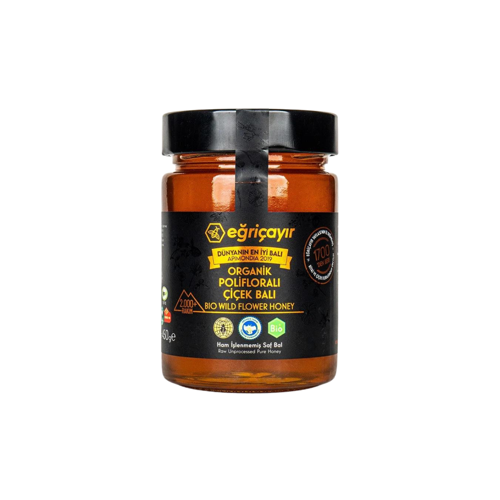 Organik Polifloralı(Çok Çiçekli) Bal 450 gr