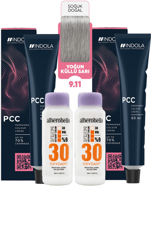Saç Boyası ve Oksidan 60 Ml. (2'şer Adet)