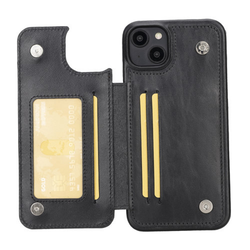 Apple iPhone 14 Plus Uyumlu Deri Kılıf UBW RST1