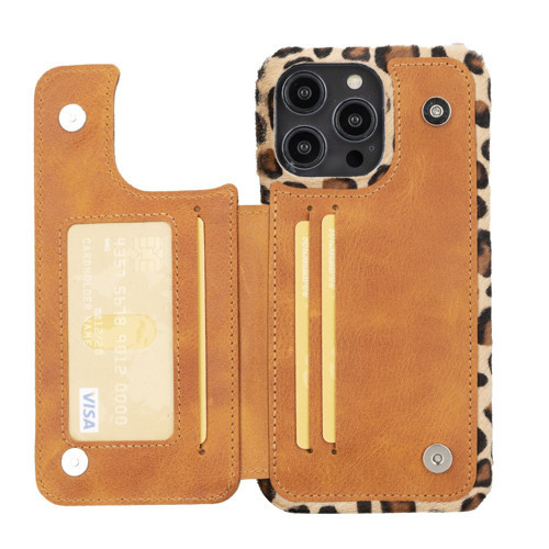 Apple iPhone 14 Pro Max Uyumlu Deri Kılıf UBW LEO1N