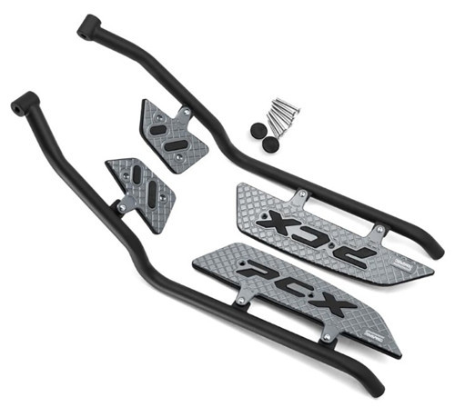 Honda Pcx 125 2025-2026 Koruma Demiri Basamak Paspas Seti Metal Modifiye Titanyum Renk